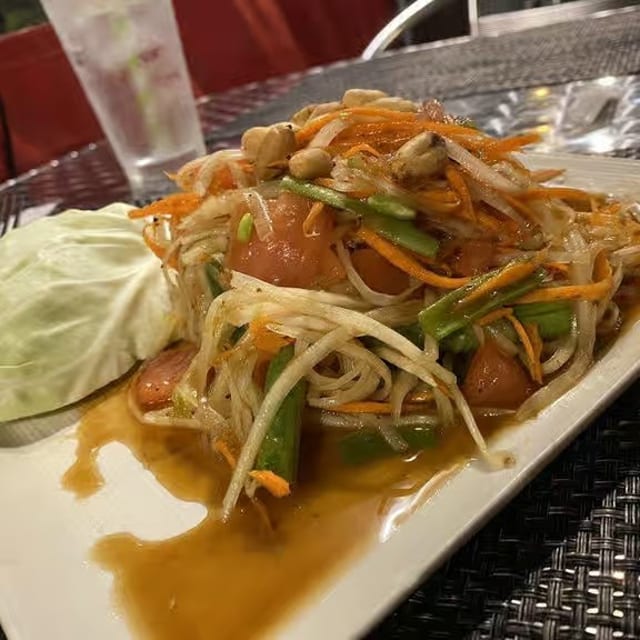 Papaya Som Tum Salad.