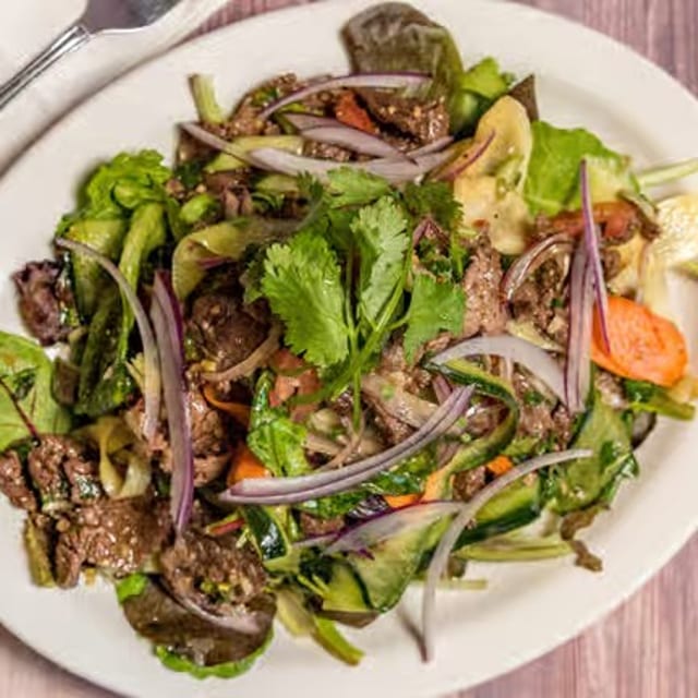 Siam Beef Salad.