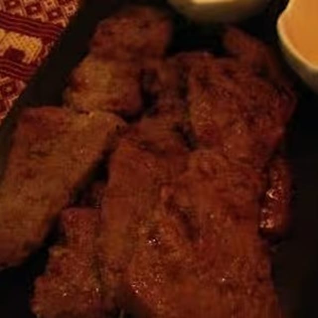 Beef Satay.