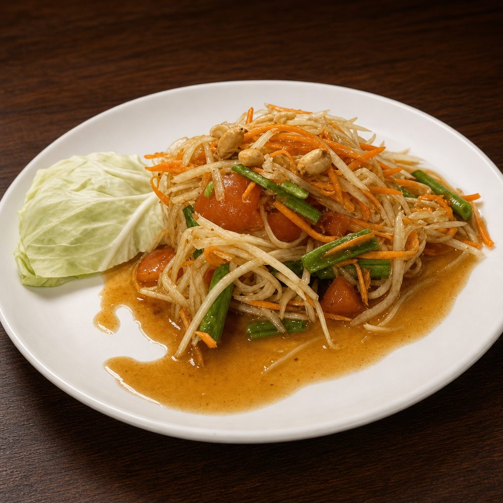 Papaya Som Tum Salad.