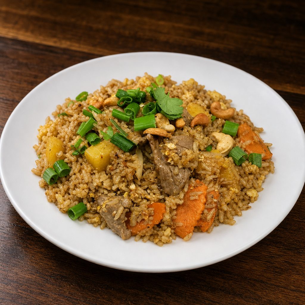 Pineapple Fried Rice.