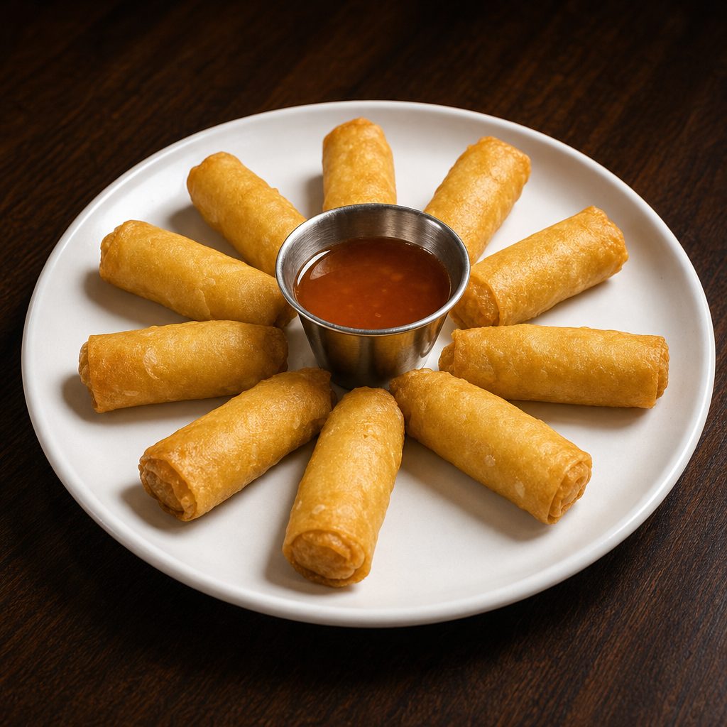 Vegetable Crispy Rolls.