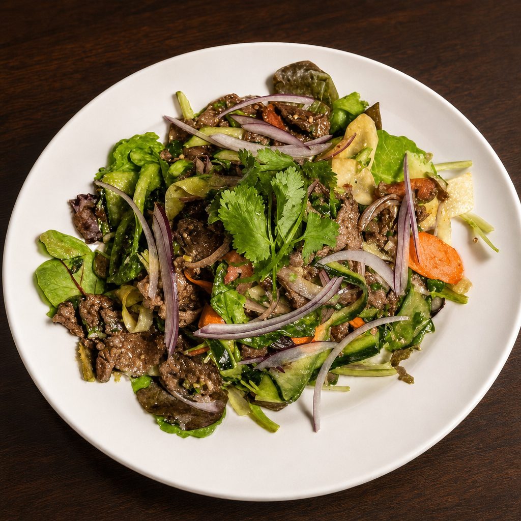 Siam Beef Salad.