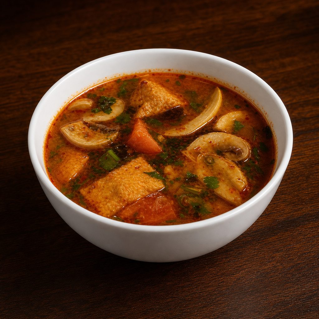 Tom Yum Soup Bowl.