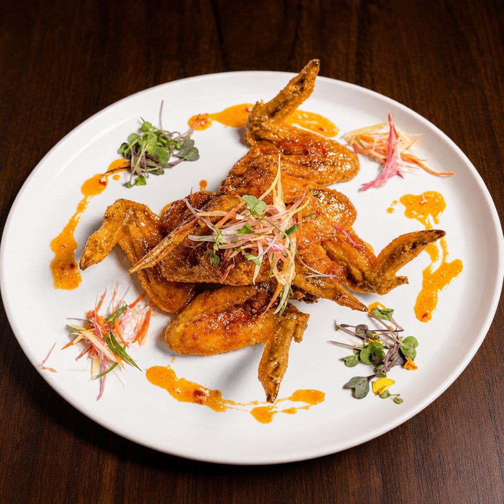 Sweet & Sour Chicken Wings (Full).
