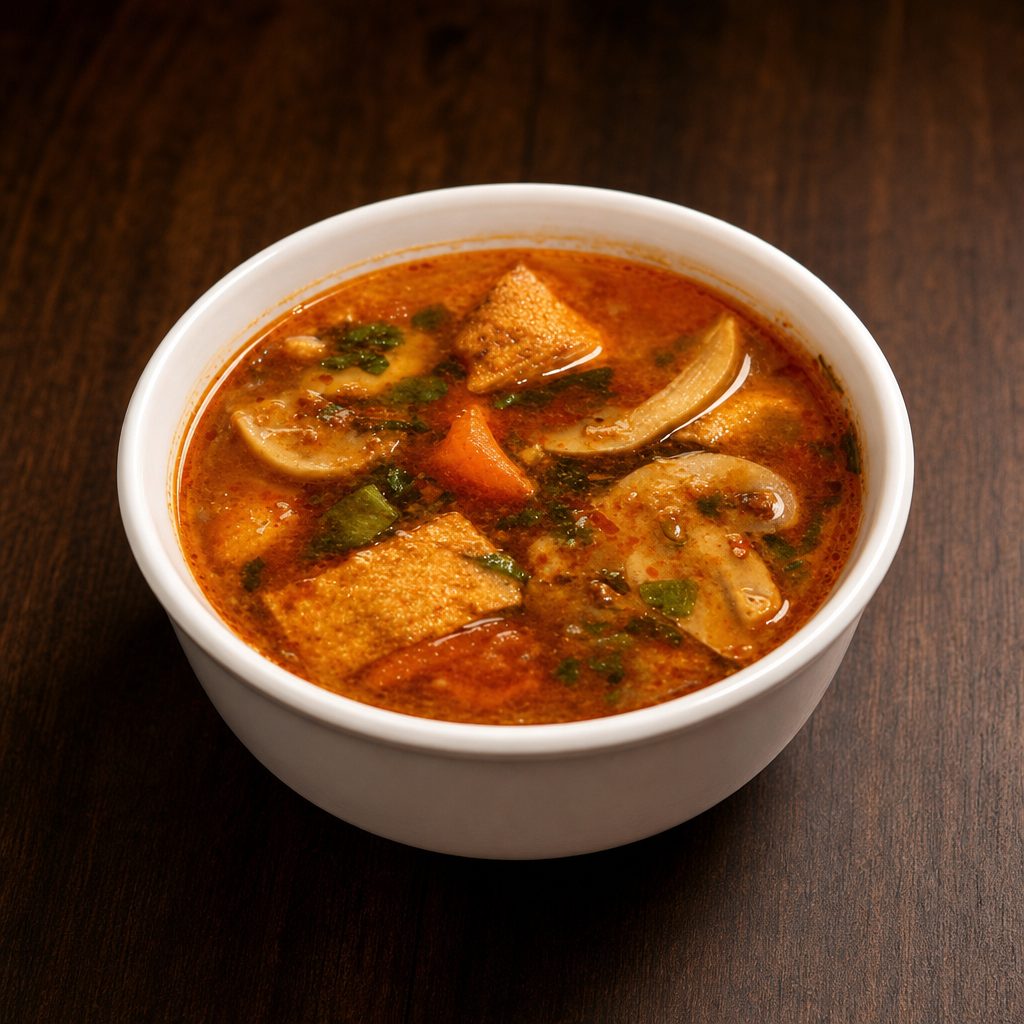 Tom Yum Soup Hot Pot.