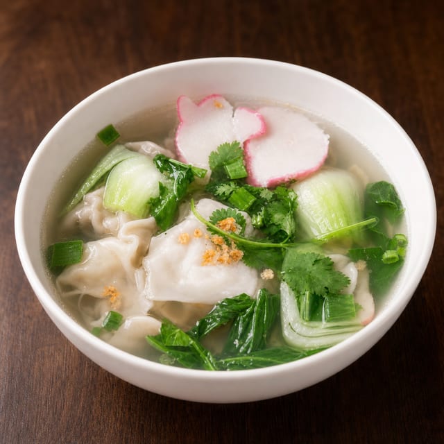 Wonton Soup Hot Pot.