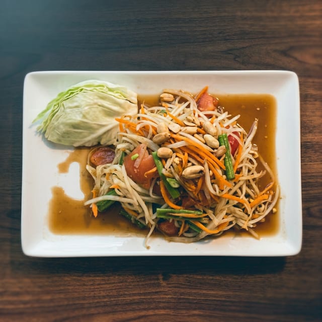 Papaya Som Tum Salad.