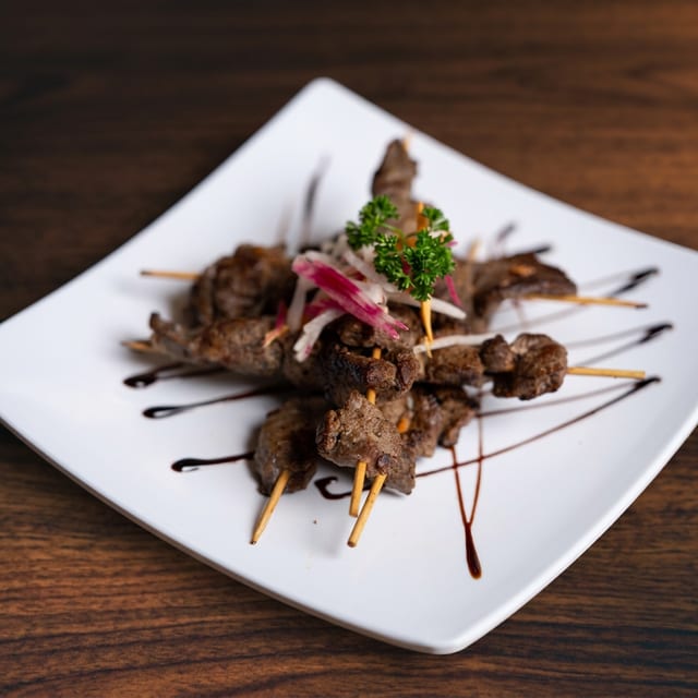 Beef Satay.