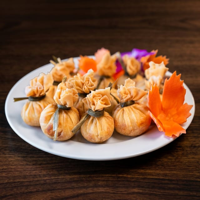 Golden Flower Pastries.