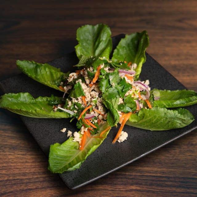 Larb Wrap Chicken.