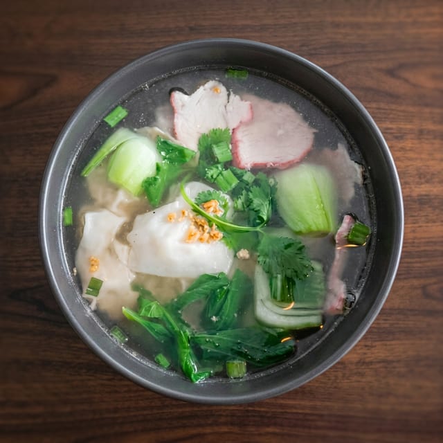 Wonton Soup Hot Pot.