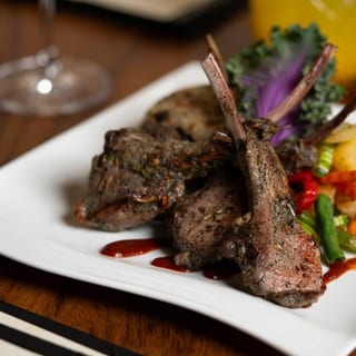Barbecue Thai Rack of Lamb